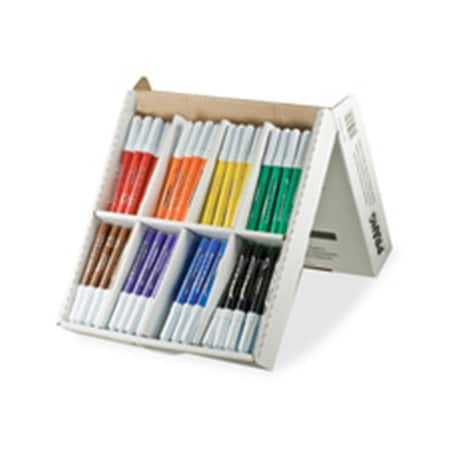 Dixon Ticonderoga Washable Markers, Master Pack, 12-Color, AST, 96PK DI463947